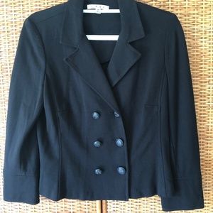 CABi Knit Jacket Medium Black Colette Style 215